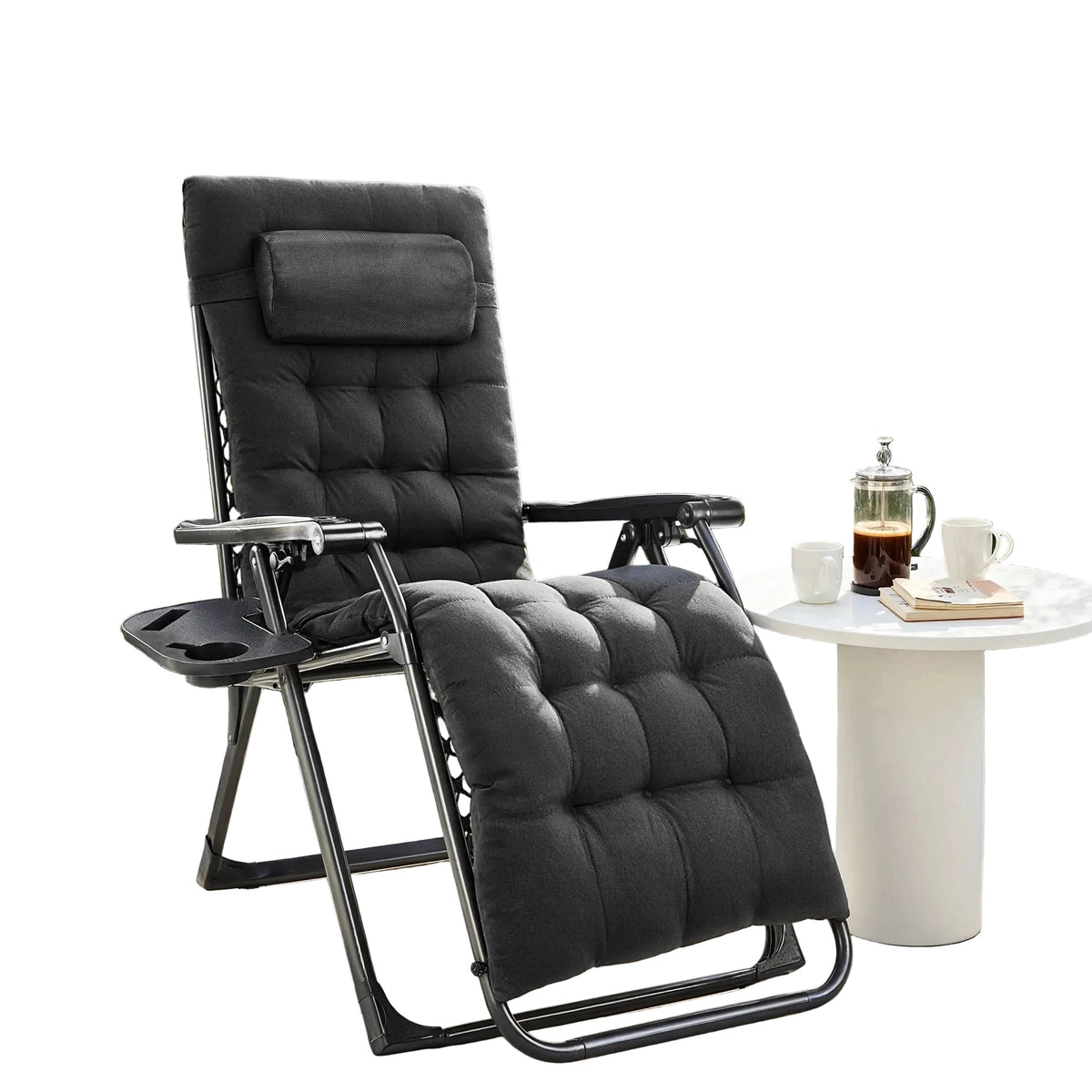 Zero Gravity Camping Lounge Chair and Folding Patio Recliner