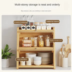 3 Tier Corner Shelf and Multipurpose Kitchen Storage Rack