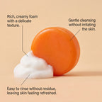 Unisex Persimmon Goat Milk Deodorizing Soap Bar 3.5 oz