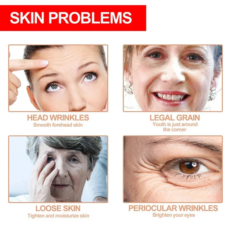 Hoygi Retinol Anti-Aging Facial Skincare Treatment Serum and Cream