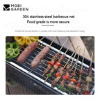 Desktop Barbecue Stove and Carbon Steel Portable Camping BBQ Grill