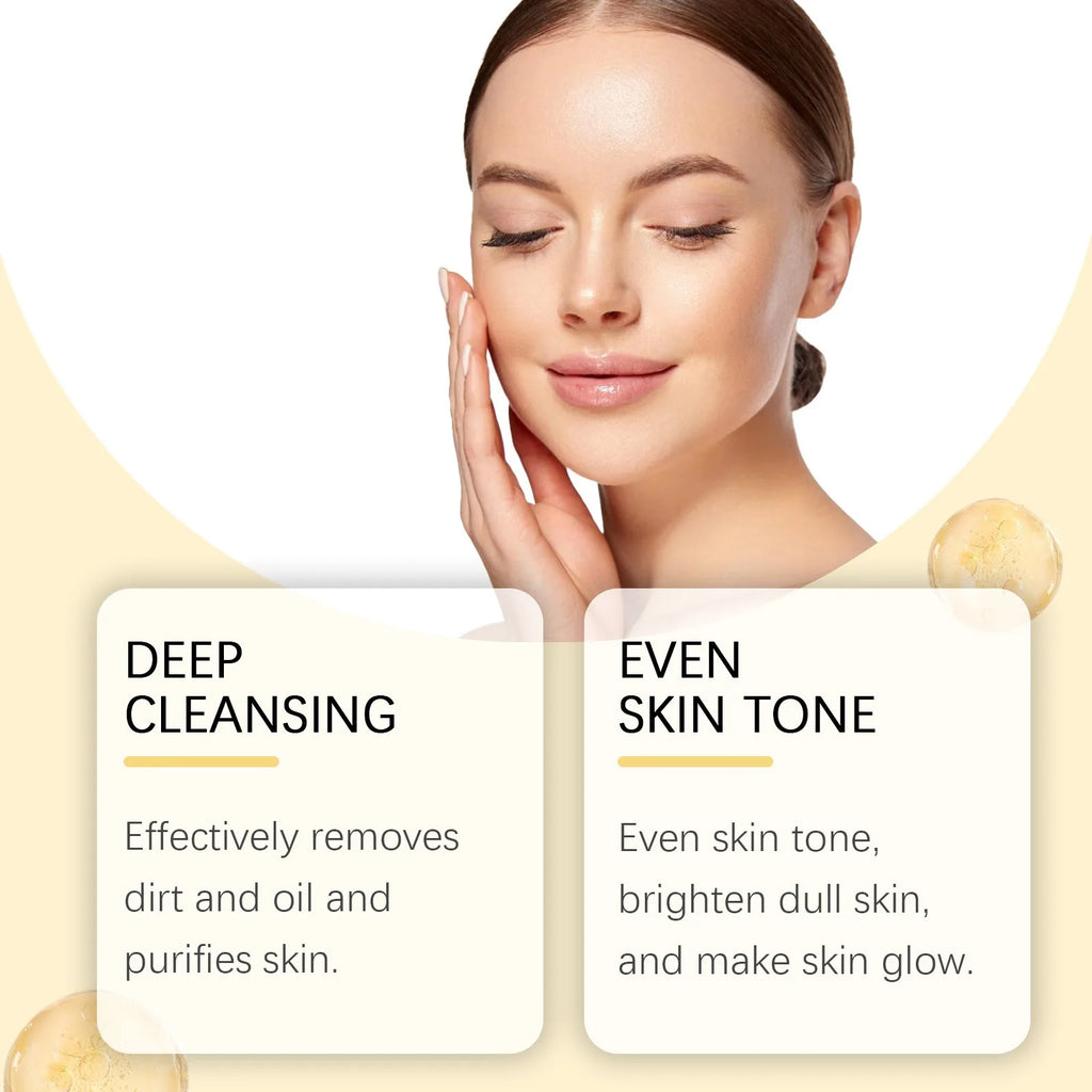 Women's Vitamin C Turmeric Exfoliating Deep Cleaning Facial Mask