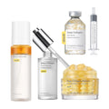 Facial Skincare Serum and Cream Set with Collagen