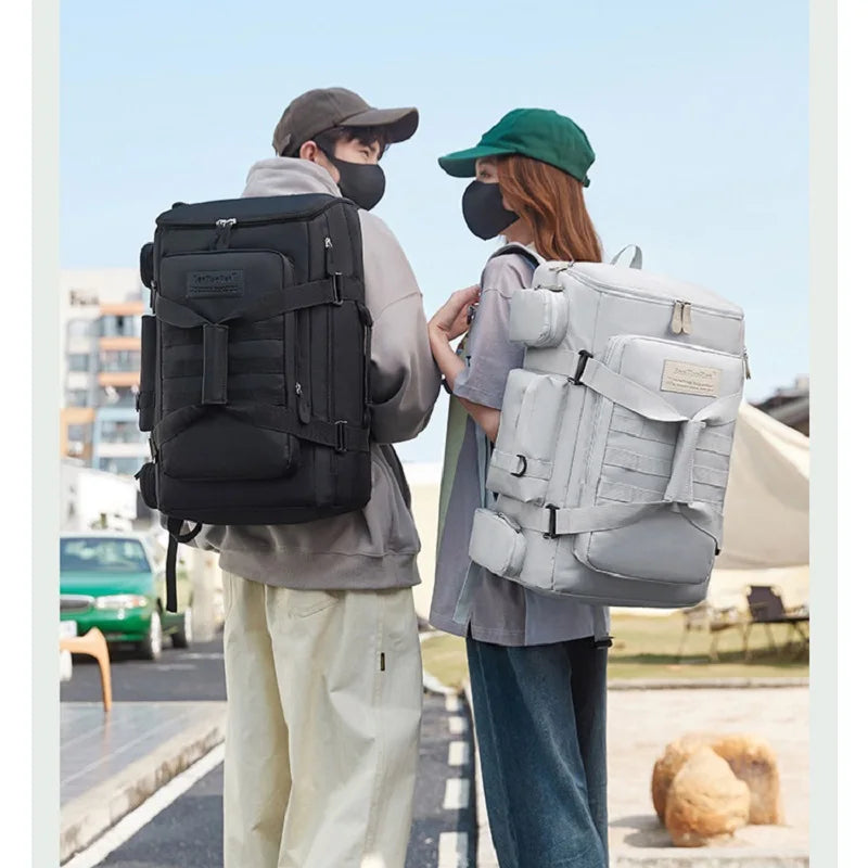 Unisex Dry Wet Separated Oxford Travel Sports Backpack