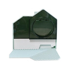 Fully Enclosed Cat Litter Box and Odor Barrier Drawer Pan