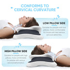 Ergonomic Memory Foam Cervical Pillow for Neck Pain Relief