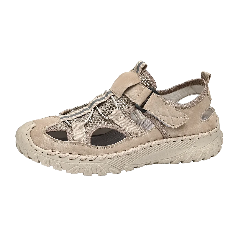 Men's Protective Toe Outdoor Sandals Breathable Mesh Quick Dry