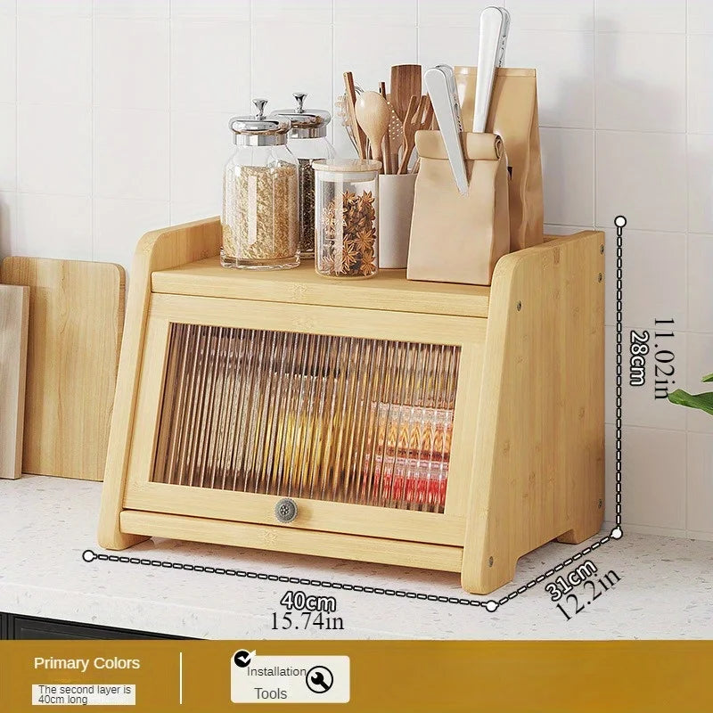 3 Tier Corner Shelf and Multipurpose Kitchen Storage Rack