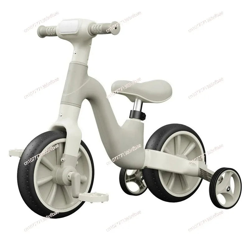 Kids' Multifunctional Tricycle Balance Bike with Music and Lights