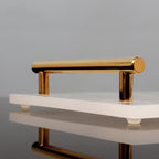 White Onyx Natural Marble Bathroom Accessory Set M28