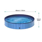 Portable Dog Swimming Pool or Pool Cover Scratch-Resistant PU Grooming Tub