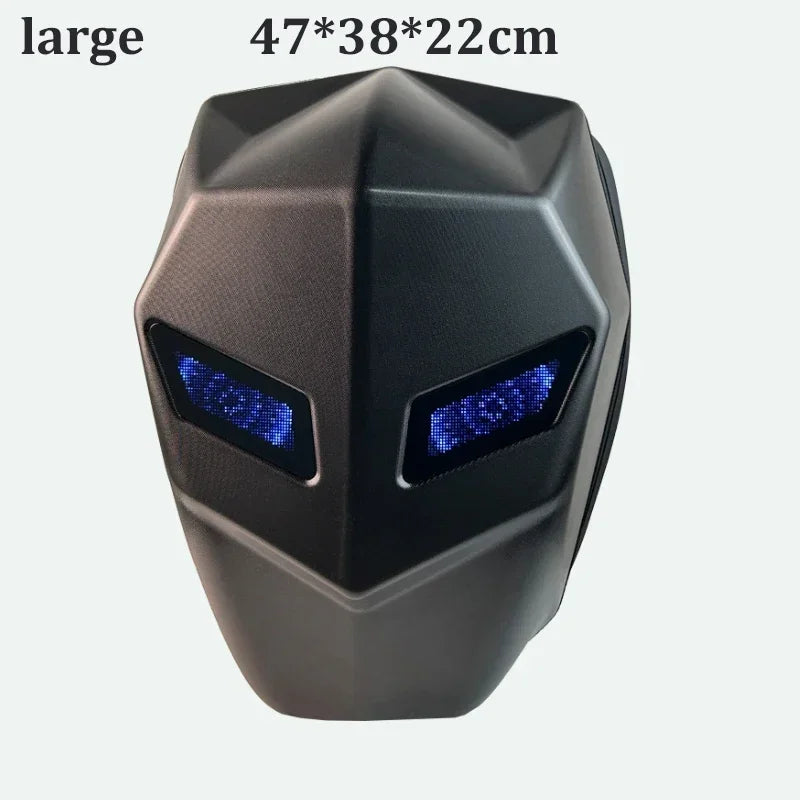 Unisex Hard Shell LED Backpack with Bluetooth App Control