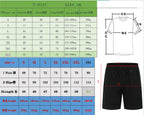 Men's Casual Summer T-Shirt and Pants Suit Set