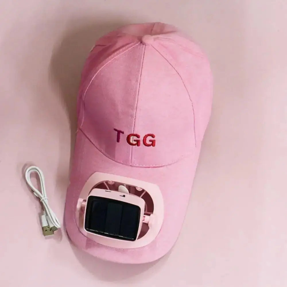 Unisex Fashion Cooling Fan Sun Protection Baseball Cap