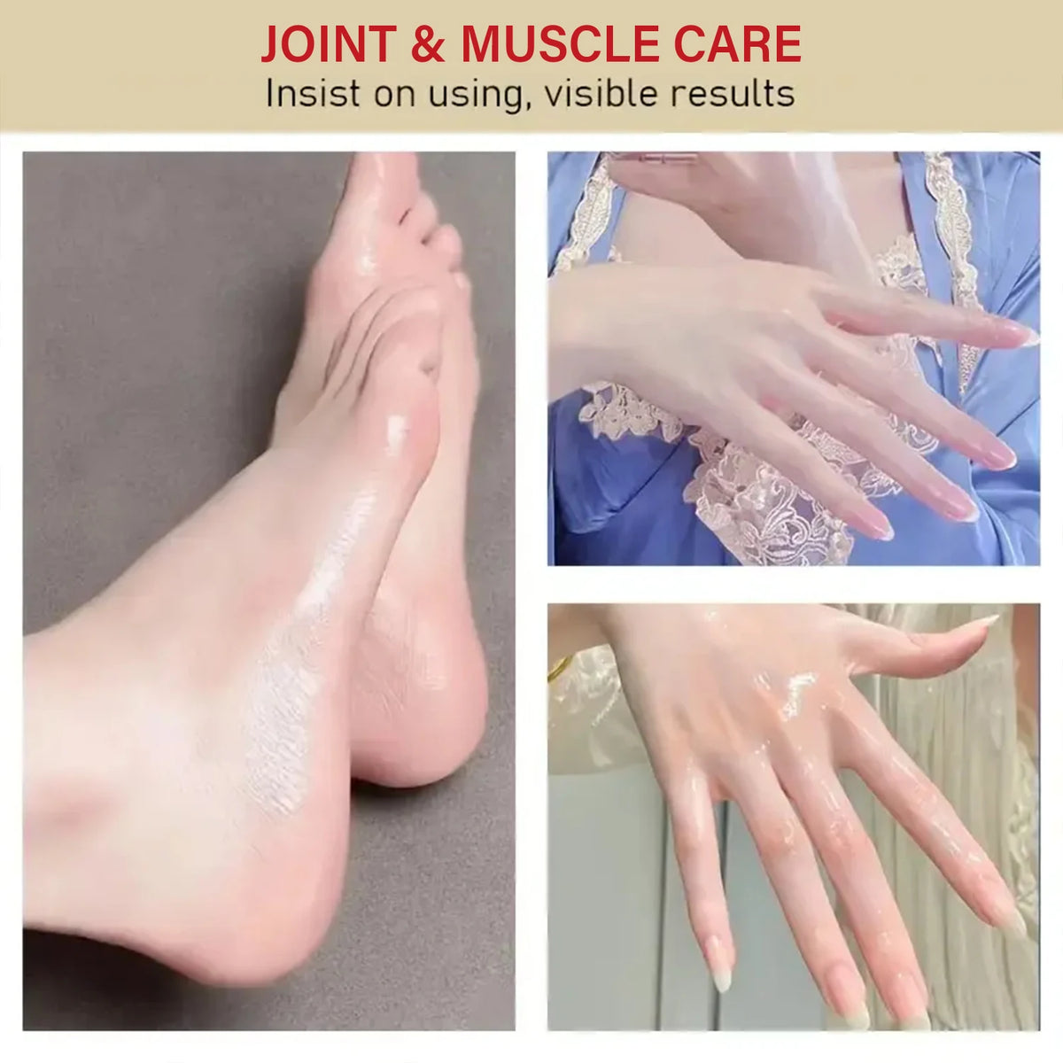Unisex Magnesium Joint & Muscle Care Moisturizing Body Cream 3.5 oz