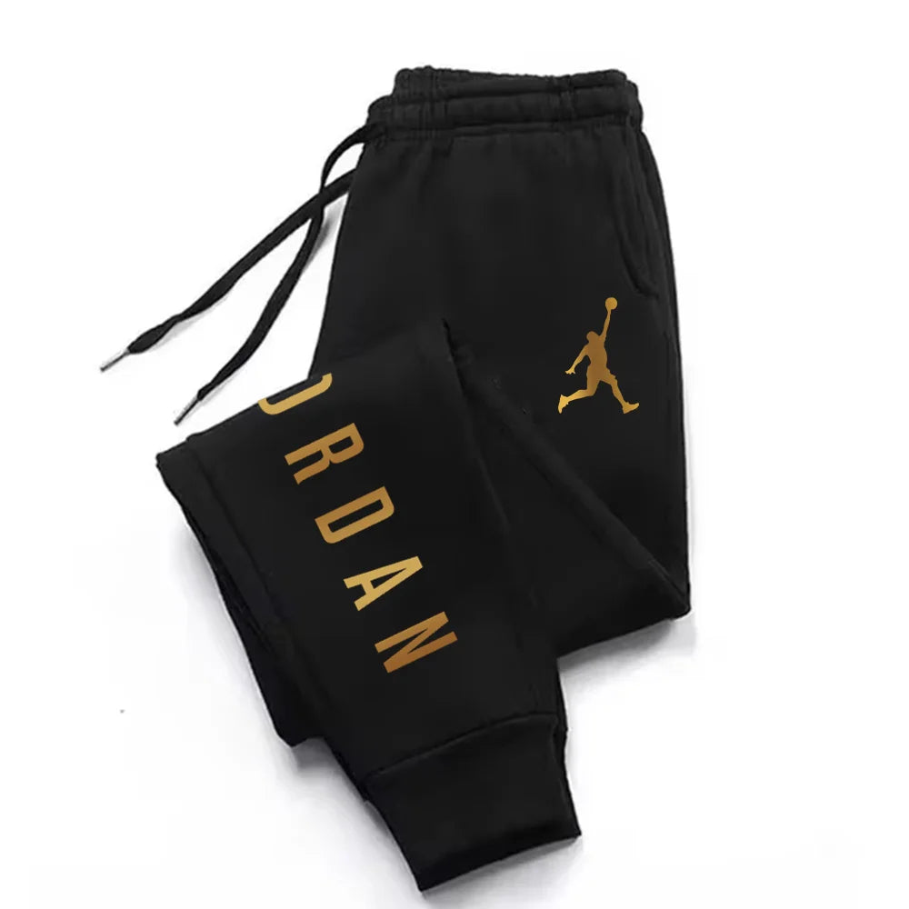 Men's Casual Letter Print Loose Comfortable Sports Pants