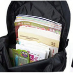 Unisex Fashionable Cartoon Backpack 3-Piece Bag Set