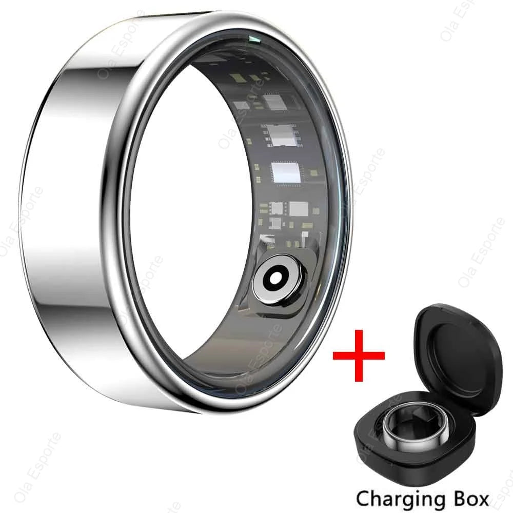 Smart Ring Fitness Tracker Heart Rate Sleep Monitor Waterproof