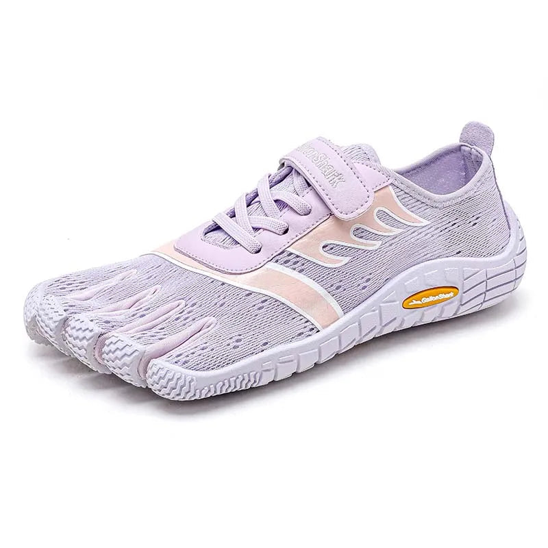 Unisex Mesh Five-Finger Athletic Shoes Lightweight Yoga Training Sneakers