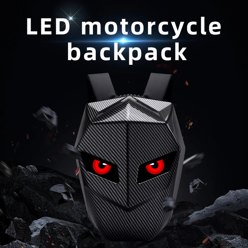 Unisex Hard Shell LED Backpack with Bluetooth App Control