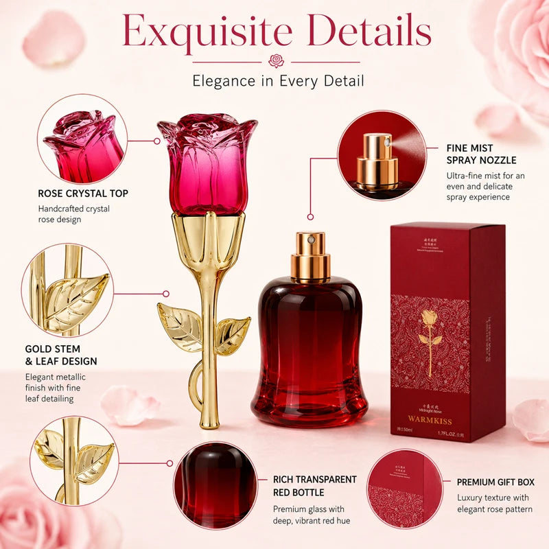 Women's Midnight Rose Floral Eau De Parfum 1.7 fl oz