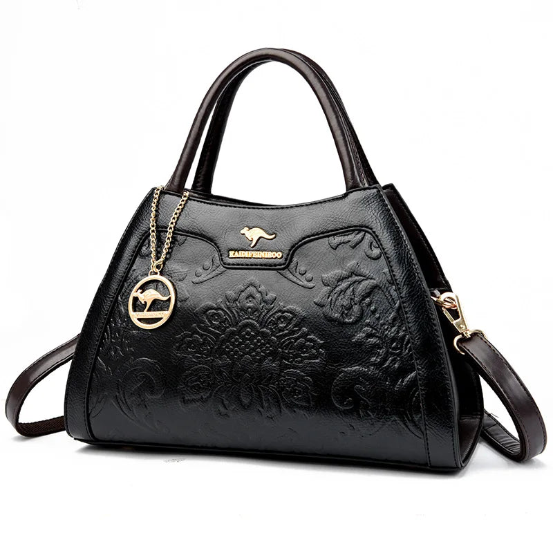 Women's Soft PU Leather Shoulder Crossbody Bag