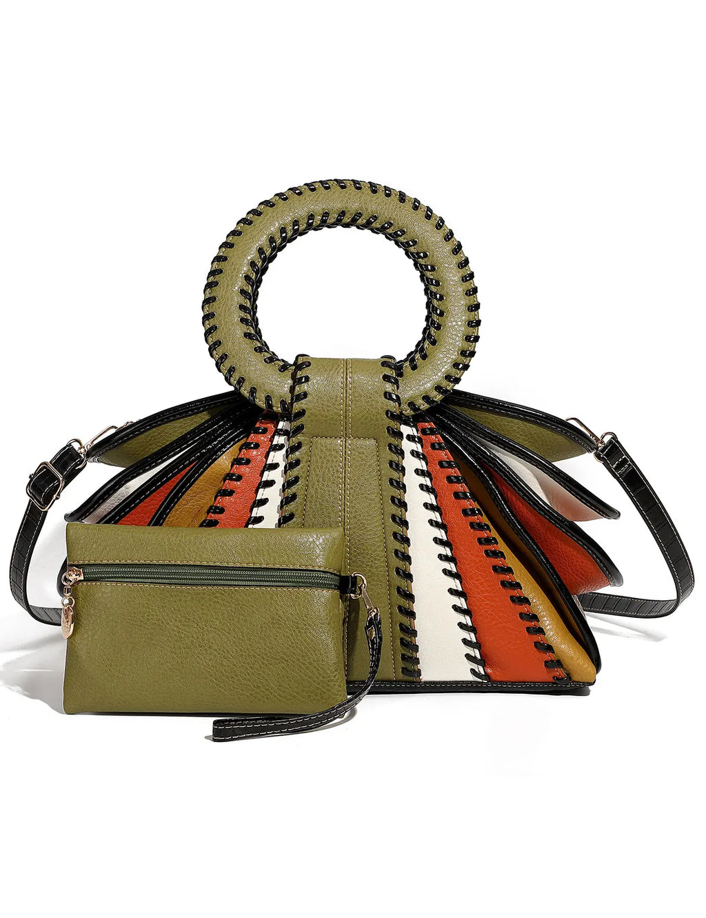 Women's Large Top Handle Hobo Crossbody Bag