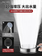 High Pressure Handheld Massage Shower Head with 3 Spray Modes