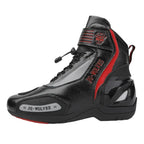 Unisex Leather Anti-Slip Urban Motocross Racing Boots D98
