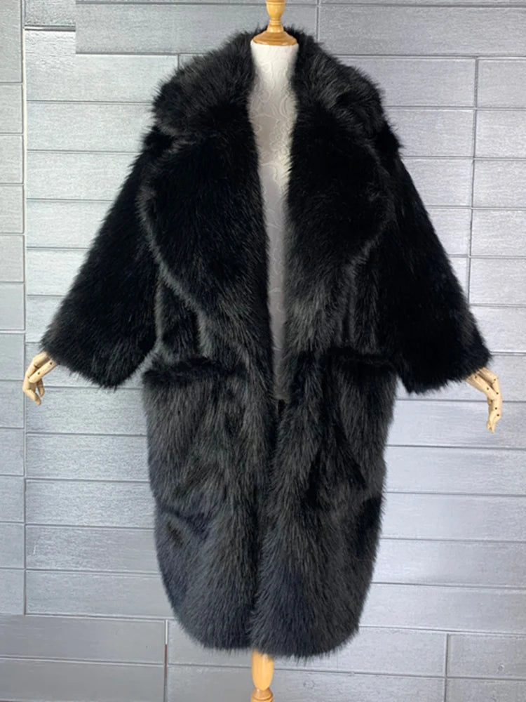 Women's Thick Warm Faux Fur Coat N22C013016