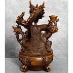 Dragon Wealth Statue and Desktop Decorative Figurine