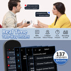 Portable AI Voice Real-Time Language Translator Device Z2