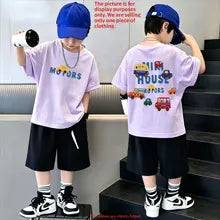 Kids' Classic Cotton Crew Neck T-Shirt