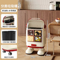 Multi-Layer Kitchen Trash Can with Lid and Odor Control
