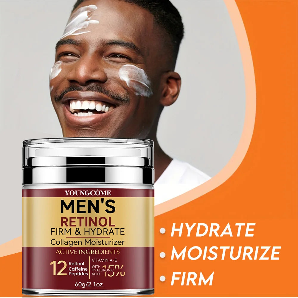 Men's Retinol Collagen Firming Anti-Wrinkle Face Cream