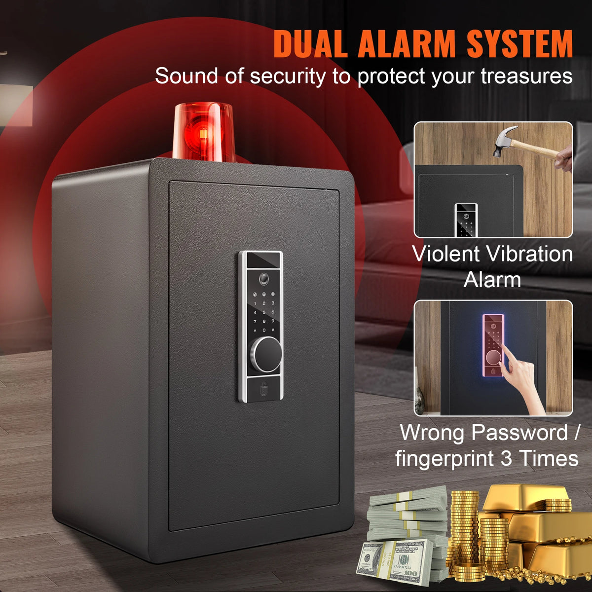 Digital Lock Home Safe and Electronic Security Box