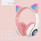 Illuminated Cat Ear Wireless Bluetooth Over-Ear Headset STN-28