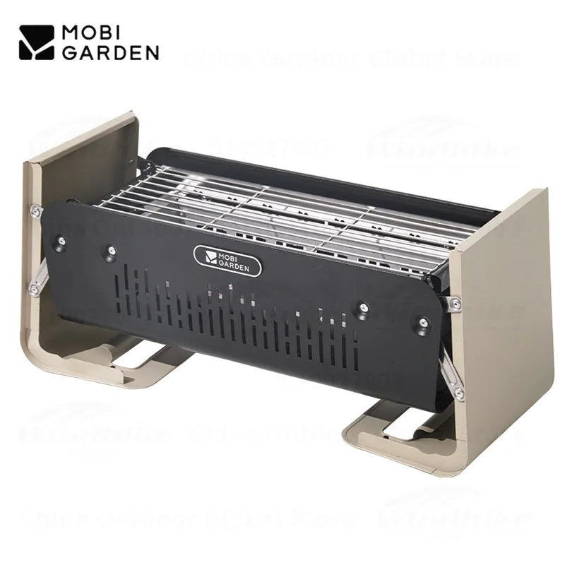 Desktop Barbecue Stove and Carbon Steel Portable Camping BBQ Grill