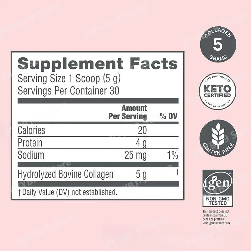 Collagen Protein Powder Unflavored Drink Mix 7.1 oz
