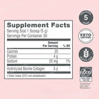 Collagen Protein Powder Unflavored Drink Mix 7.1 oz