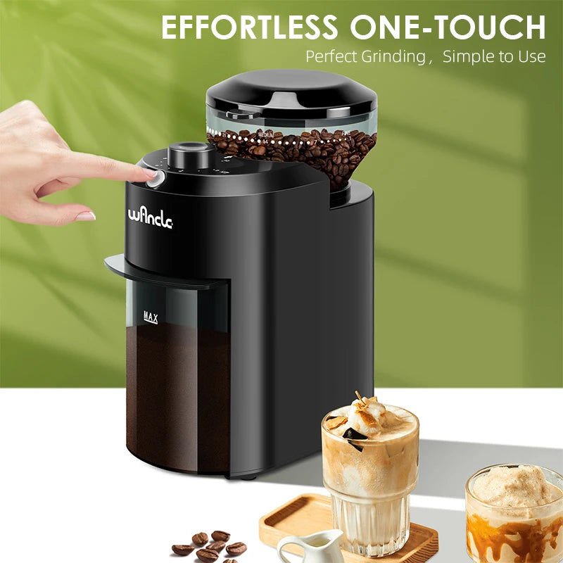 Electric Burr Coffee Grinder with 28 Precise Settings 200W CBG-8000