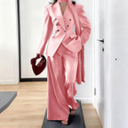 Men's Tailored Two-Piece Blazer and Pants Suit