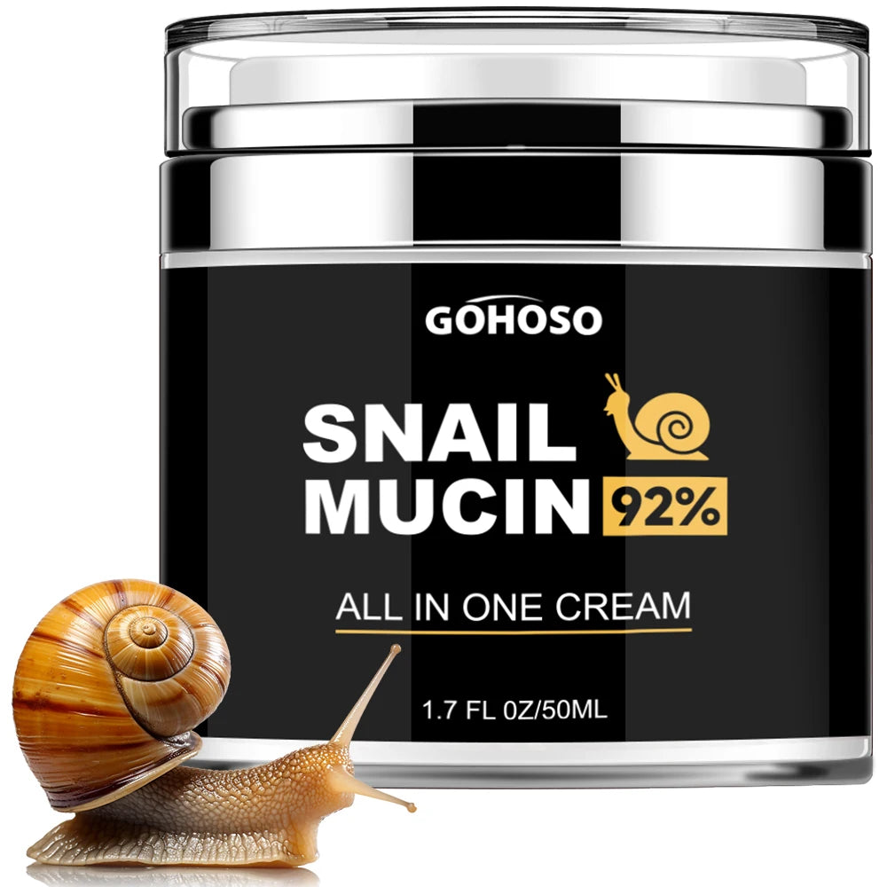 Unisex Snail Mucus Moisturizing Face Cream 1.7 fl oz