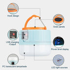 Rechargeable LED Camping Lantern with Remote Control and Power Bank