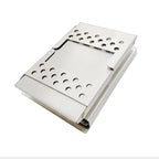 Portable Folding Camping BBQ Grill Stove with Wood Burner