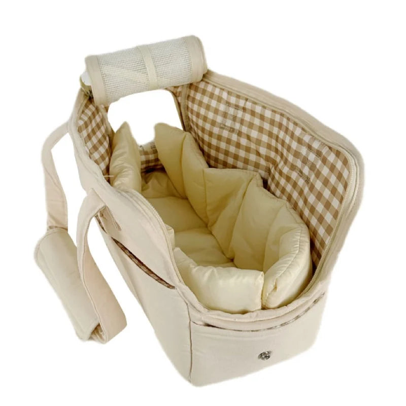 Portable Shoulder Handbag Dog Carrier for Small Dogs