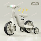 Kids' Multifunctional Tricycle Balance Bike with Music and Lights
