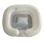 Inflatable Hair Wash Basin with Pillow for Bedridden Home Care