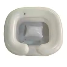 Inflatable Hair Wash Basin with Pillow for Bedridden Home Care