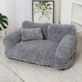 Winter Warm Removable Washable Thickened Plush Pet Sofa Bed